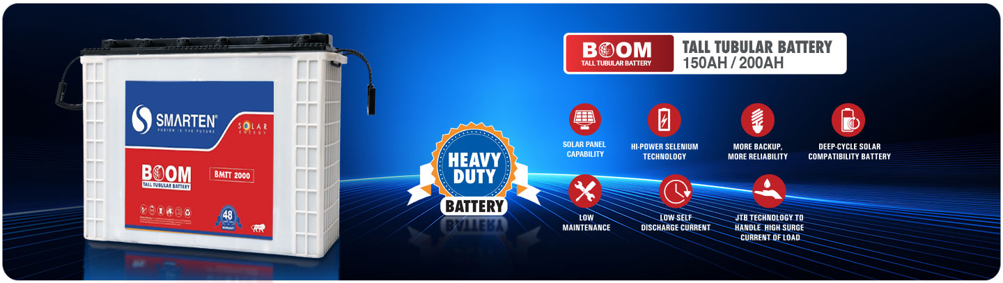 Boom Series Tubular Battery
